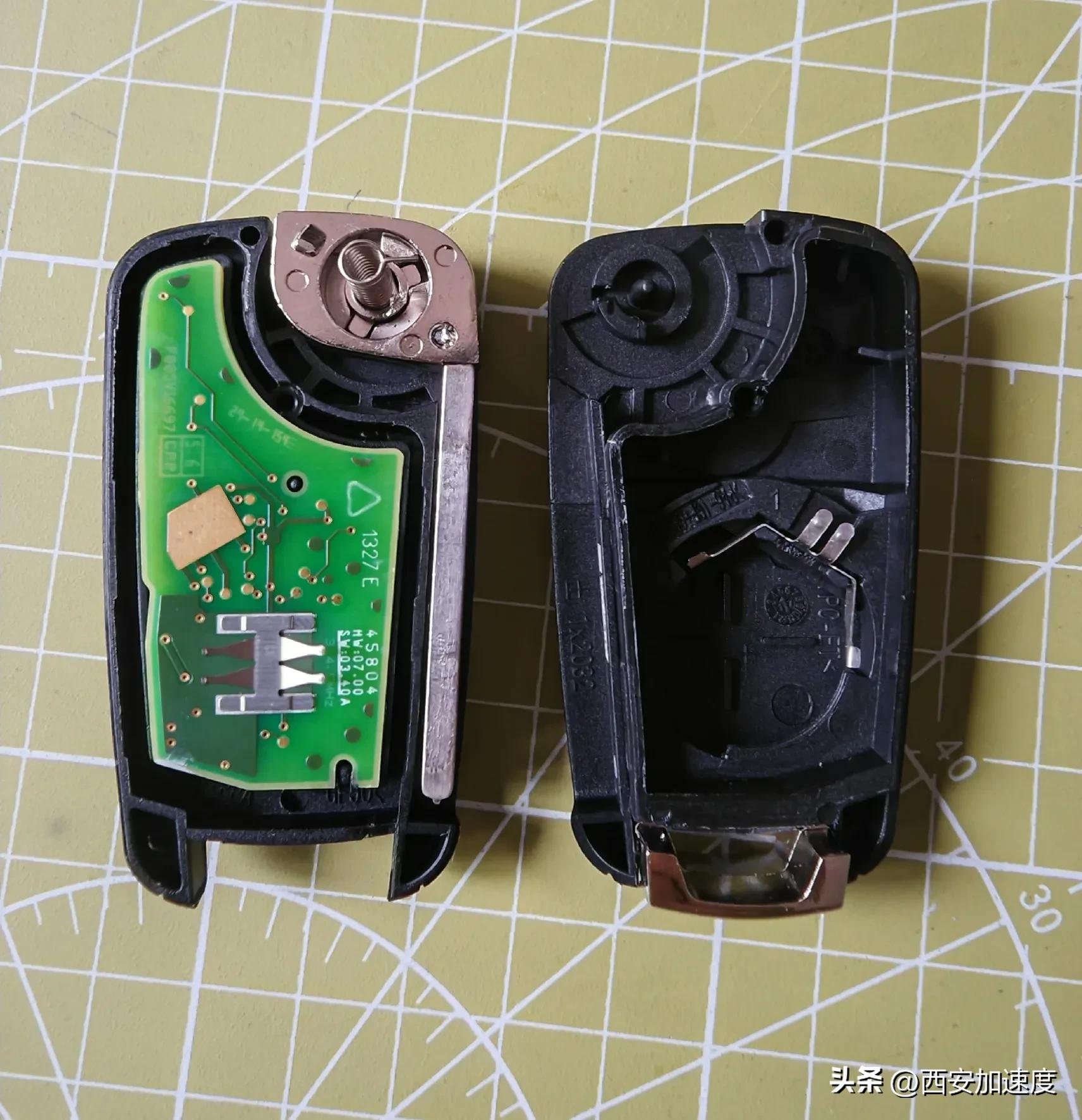 科鲁兹钥匙壳换新款外壳,雪铁龙世嘉钥匙怎么换外壳