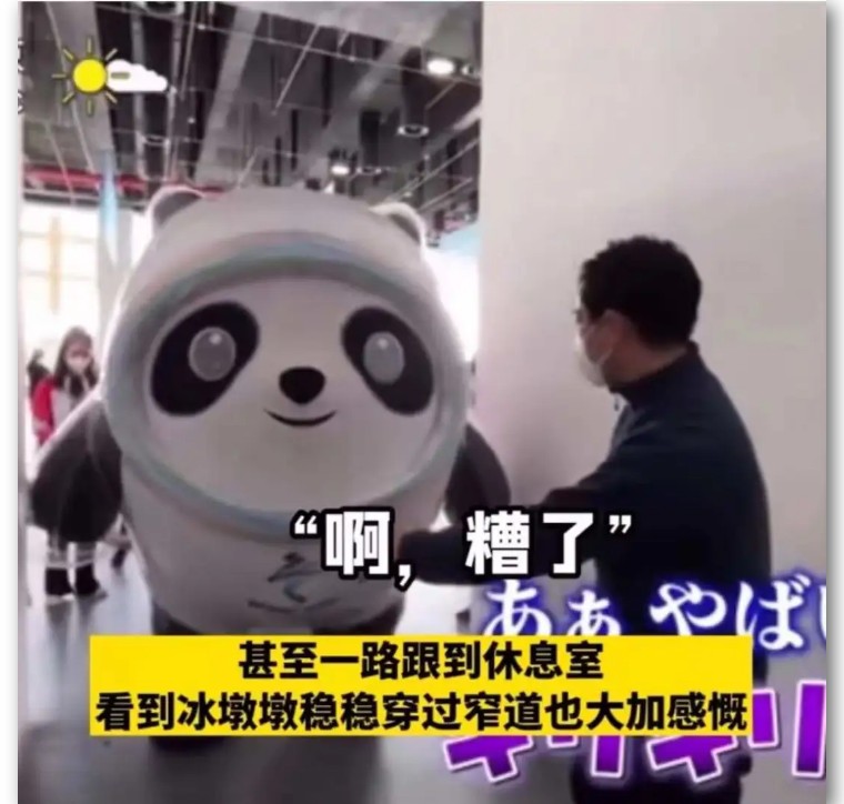 冰墩墩日本记者火了,喜欢冰墩墩的日本记者冬奥后续