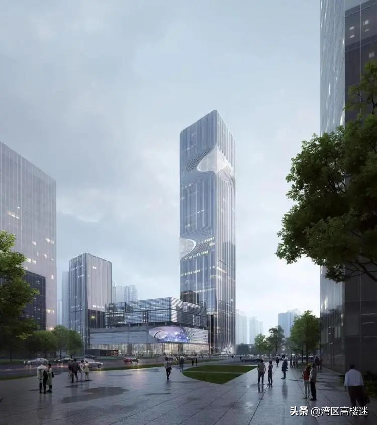 深圳坪山华侨城300米高写字楼,华侨城地标