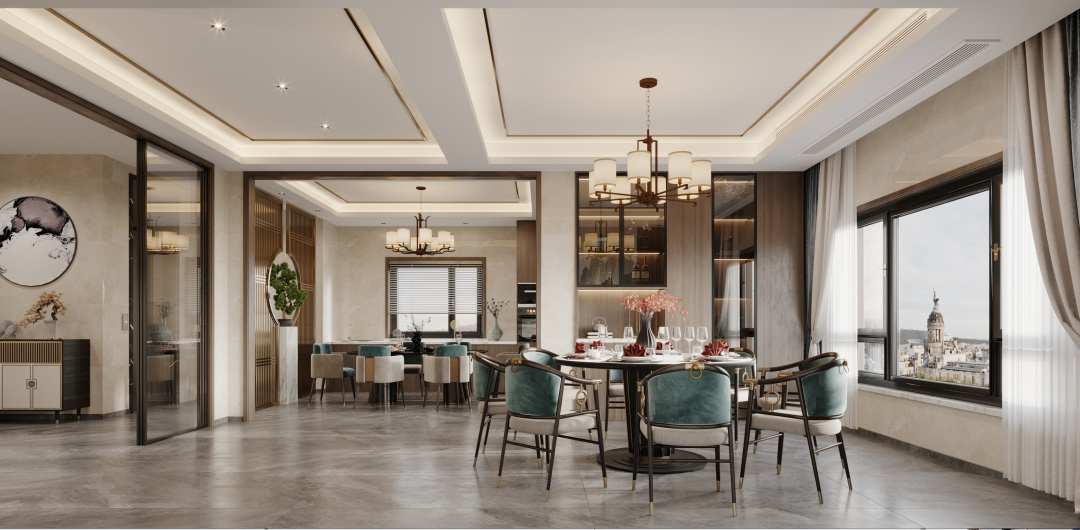 诸暨中式风格装修,诸暨新房装修报价