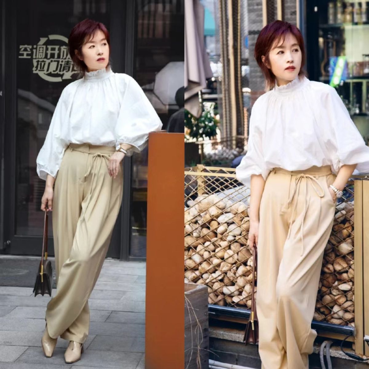 秋季初冬穿什么裤子好看,秋天穿搭技巧150小个子裤装