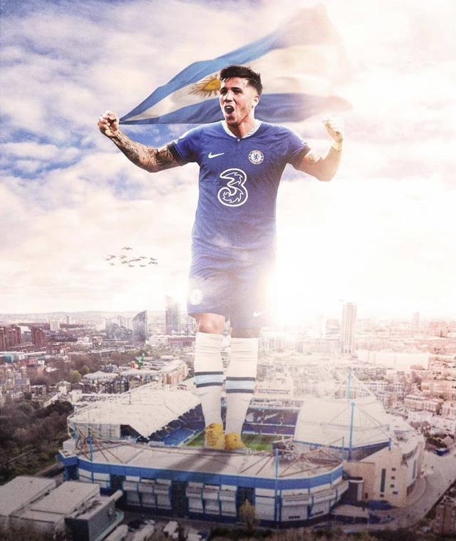 切尔西1.2亿欧签恩佐,1.21亿欧签下恩佐