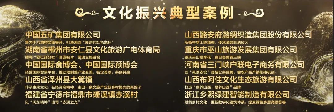乡村振兴组织振兴优先于产业振兴,文化产业赋能乡村振兴典型案例