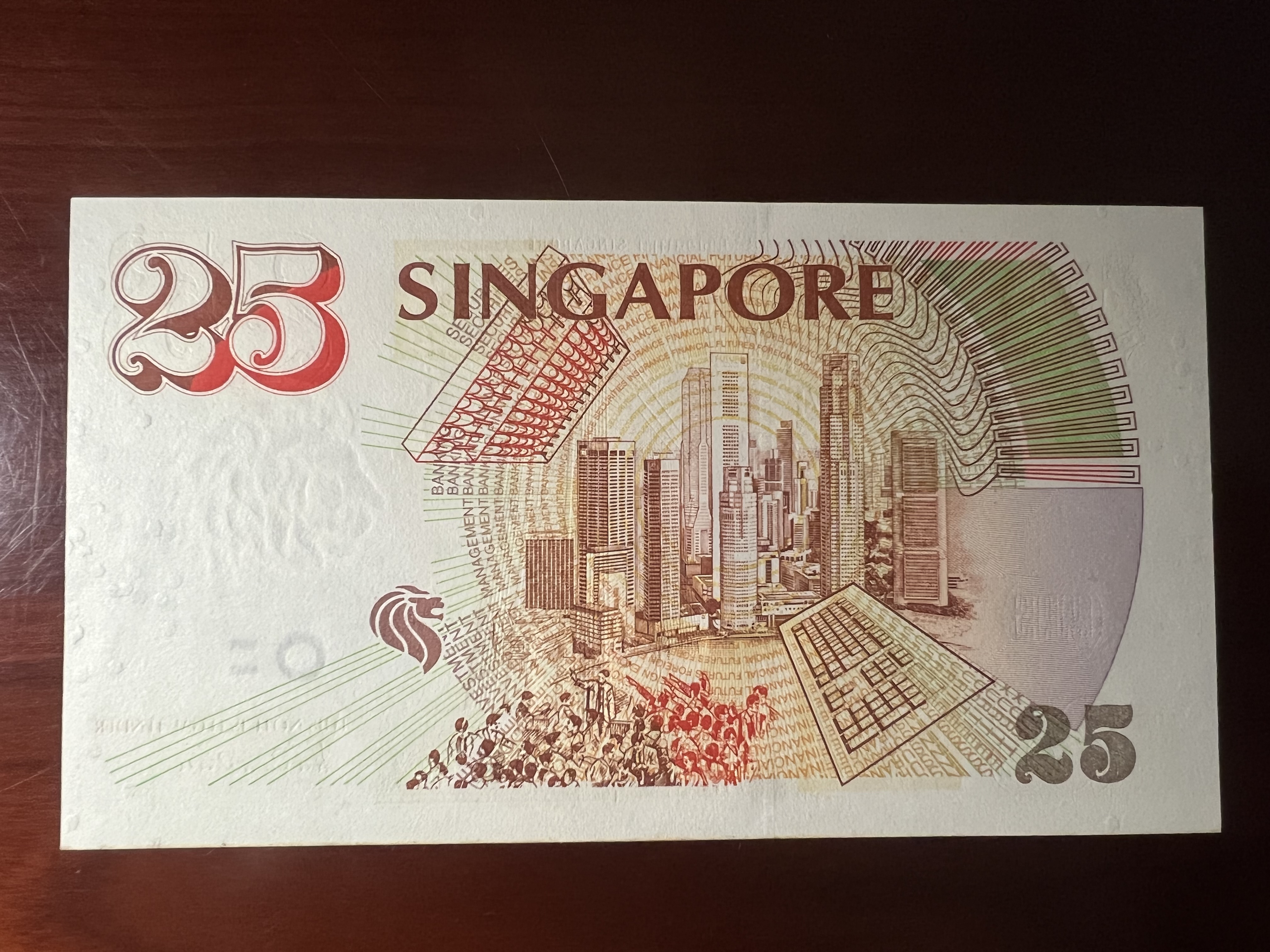 新加坡独立50周年的一套纪念钞,新加坡独立纪念钞尺寸