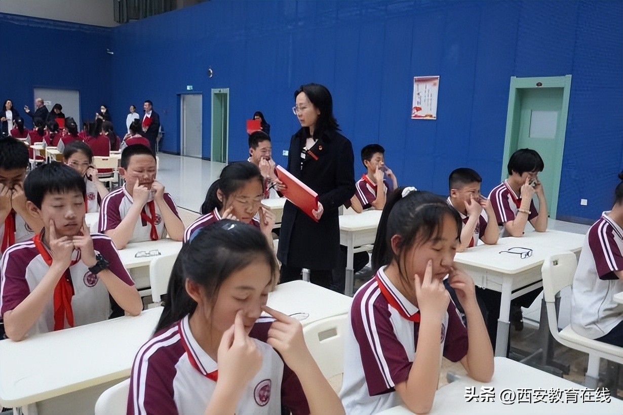 三操比赛初中,港务区陕师大附中陆港初级中学