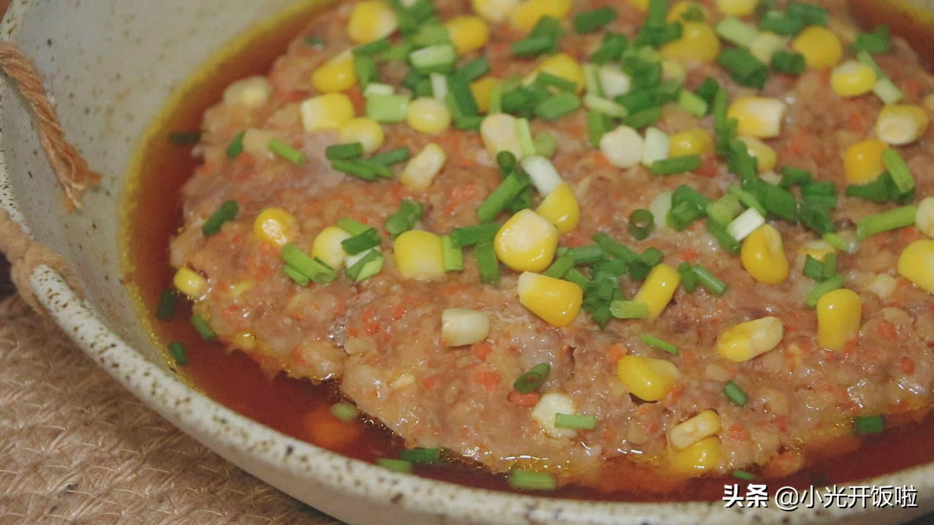 蒸肉饼鲜嫩好吃,广式蒸肉饼用什么肉