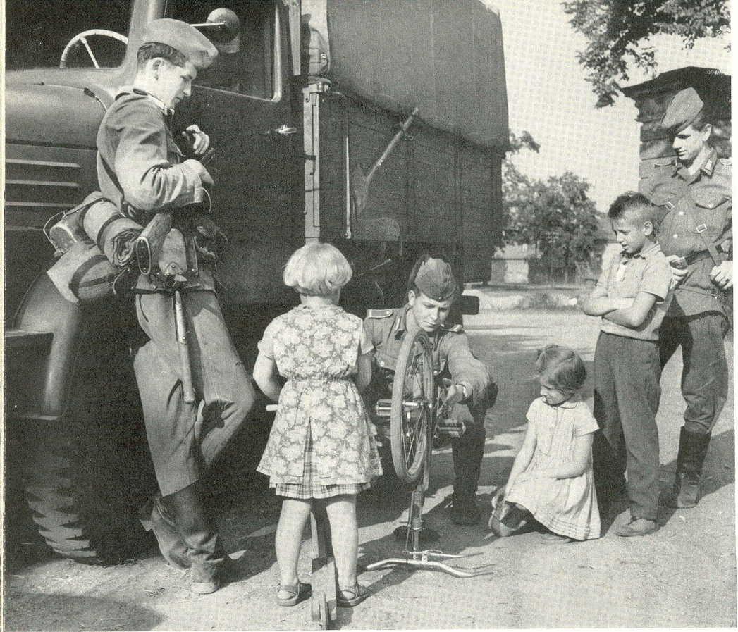 德国东德人民军,德国统一后东德军队