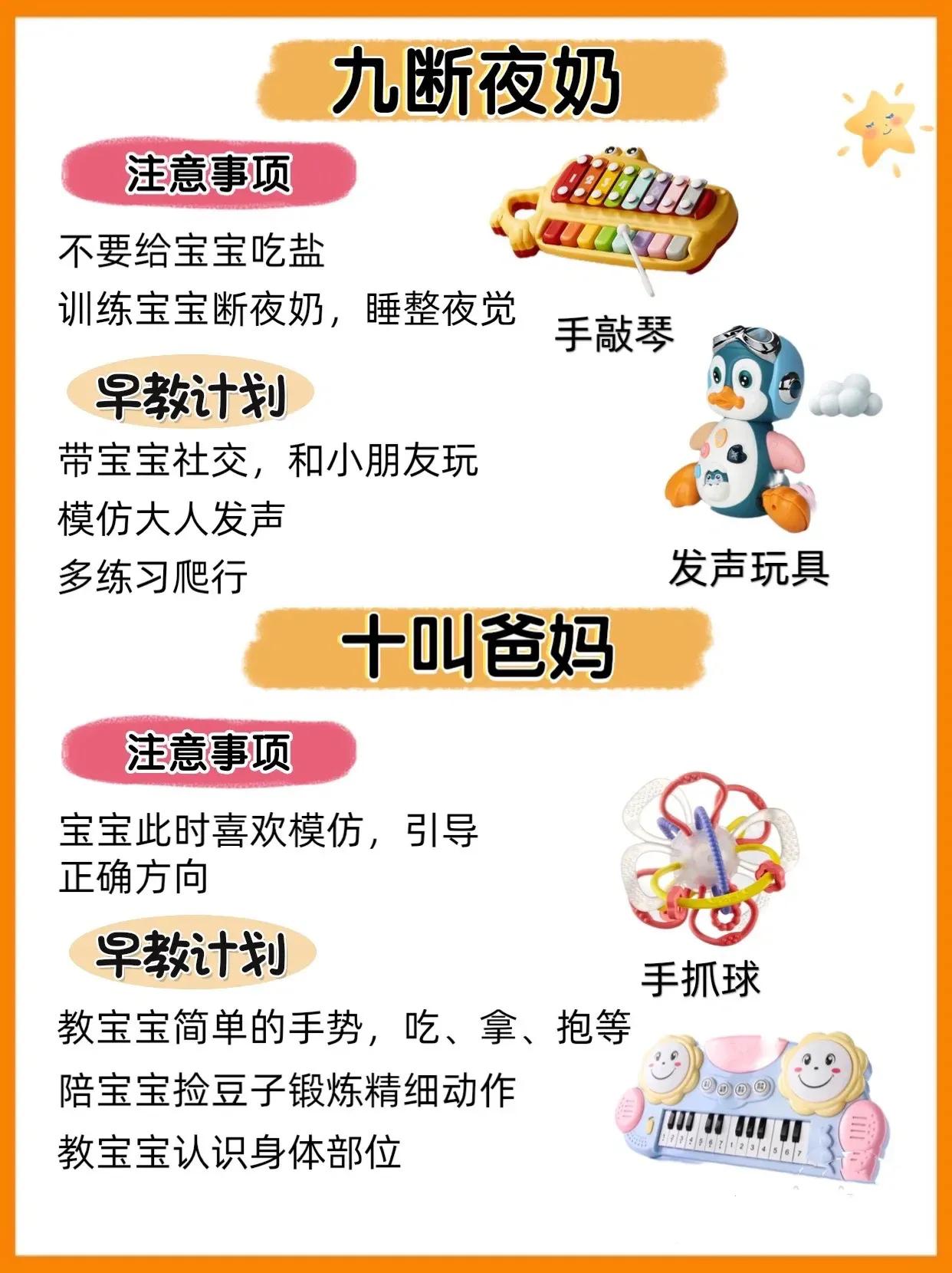 0-12个月宝宝训练大全,0-12月宝宝生长发育指南口诀