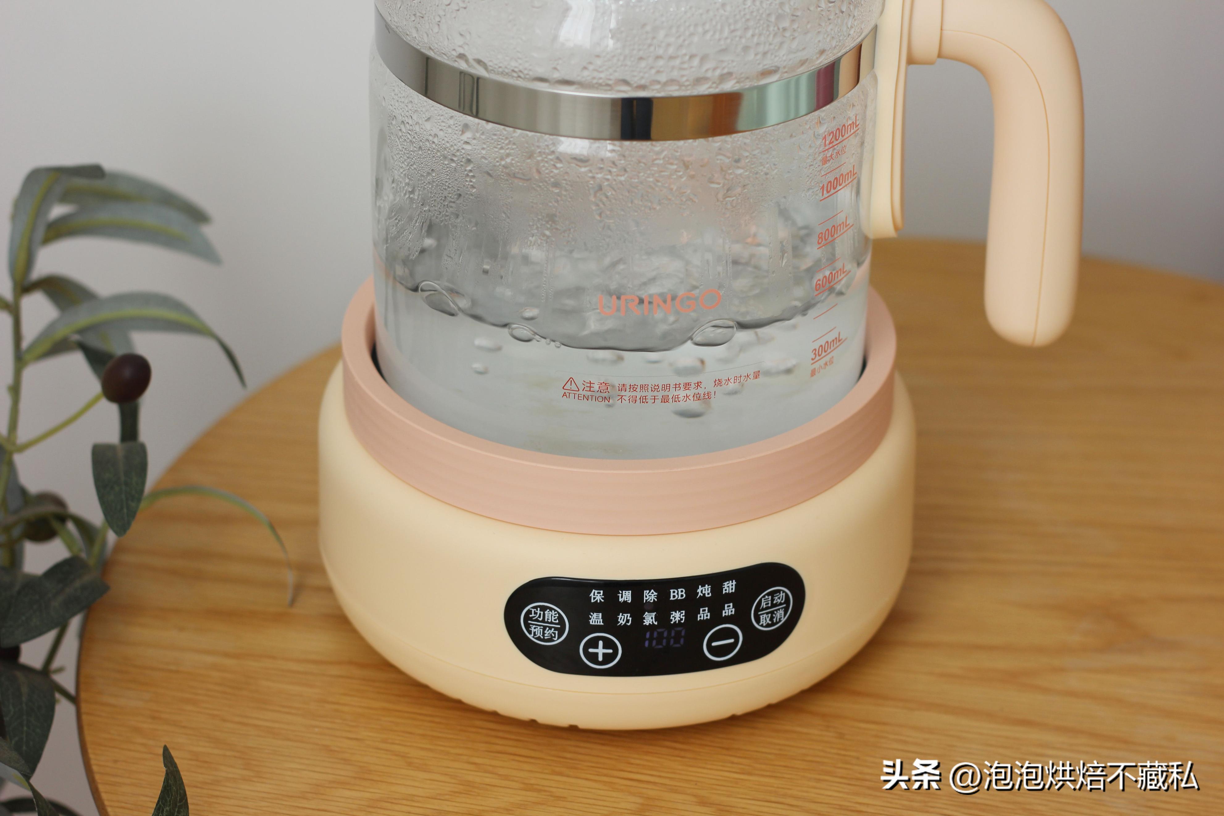 七彩叮当便携调奶器操作,七彩叮当全玻璃家用调奶器