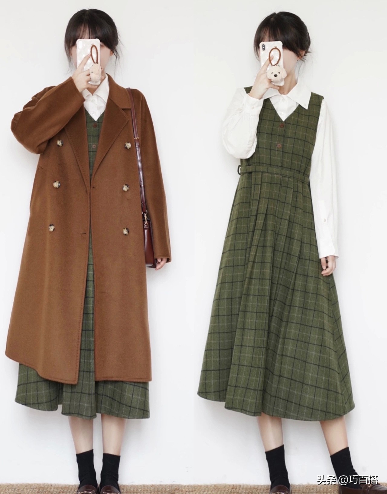 春天这样穿清新又有质感,有种很高级的绿色