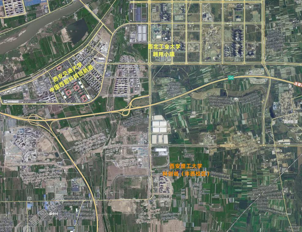 2022年西安在建设的大学新校区,西安哪所大学有东南西北四个校区
