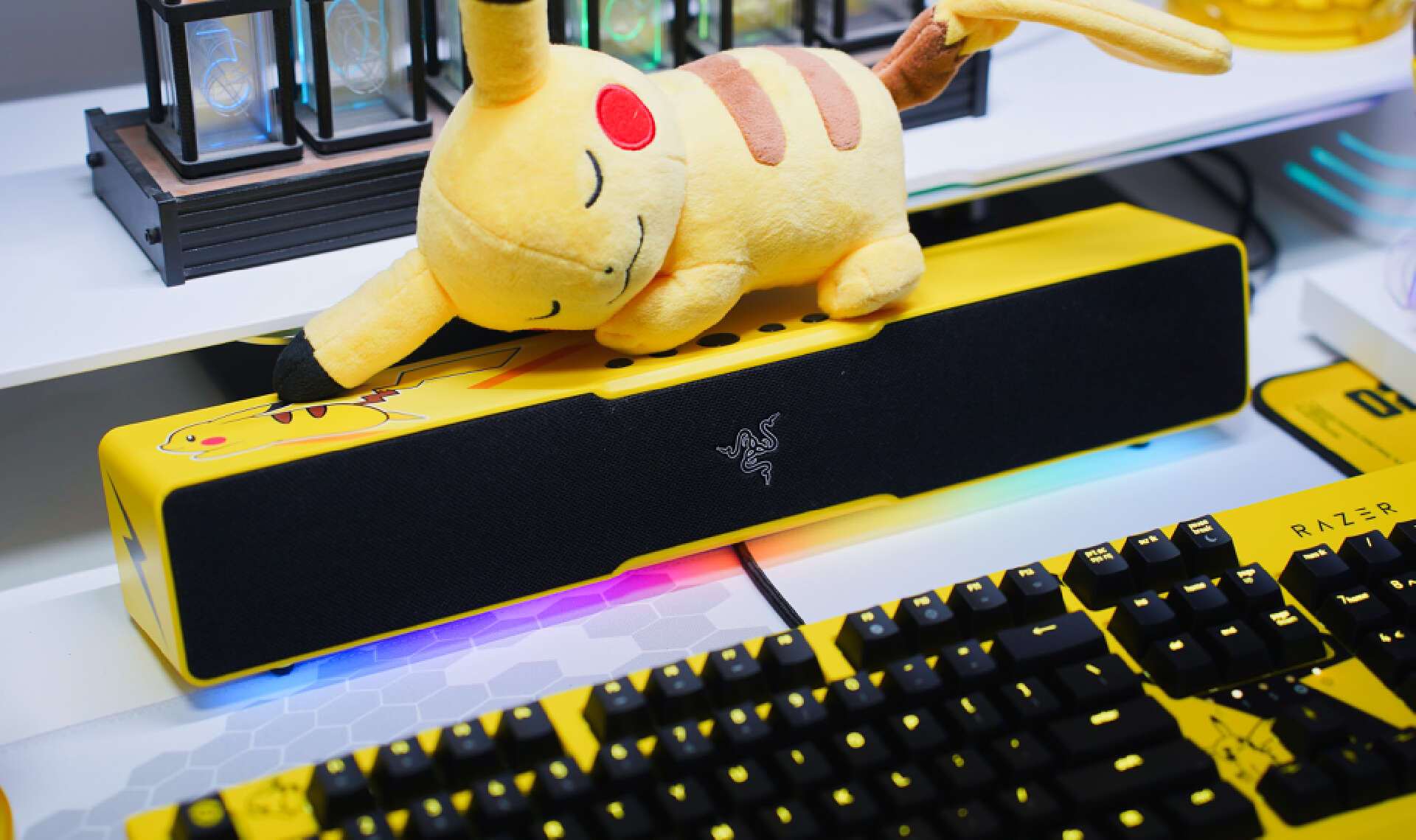 雷蛇皮卡丘联名套装,雷蛇皮卡丘联名主机