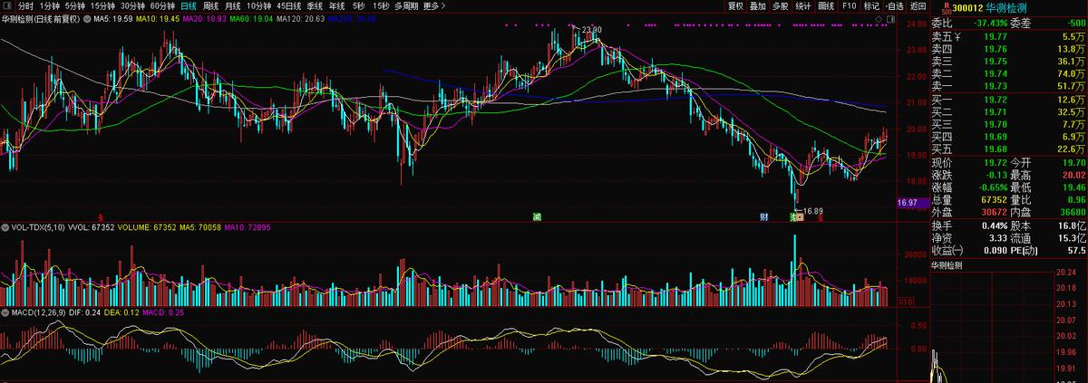 华测检测是什么型股票,华测检测是不是成长股