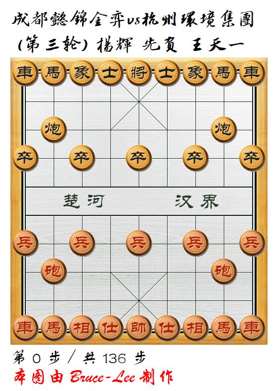 2022全国象棋男子甲级联赛第三轮4-6场现场棋谱