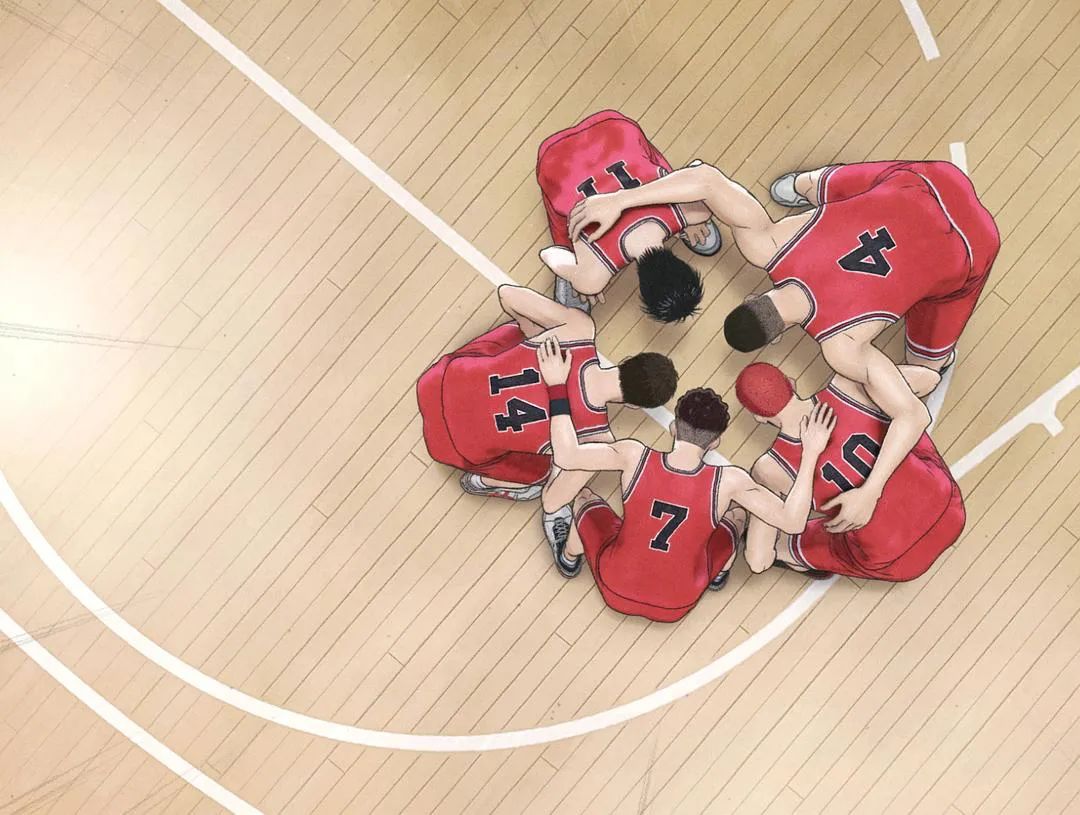 多少人爱上篮球是因为灌篮高手,任何时候都不要放弃灌篮高手