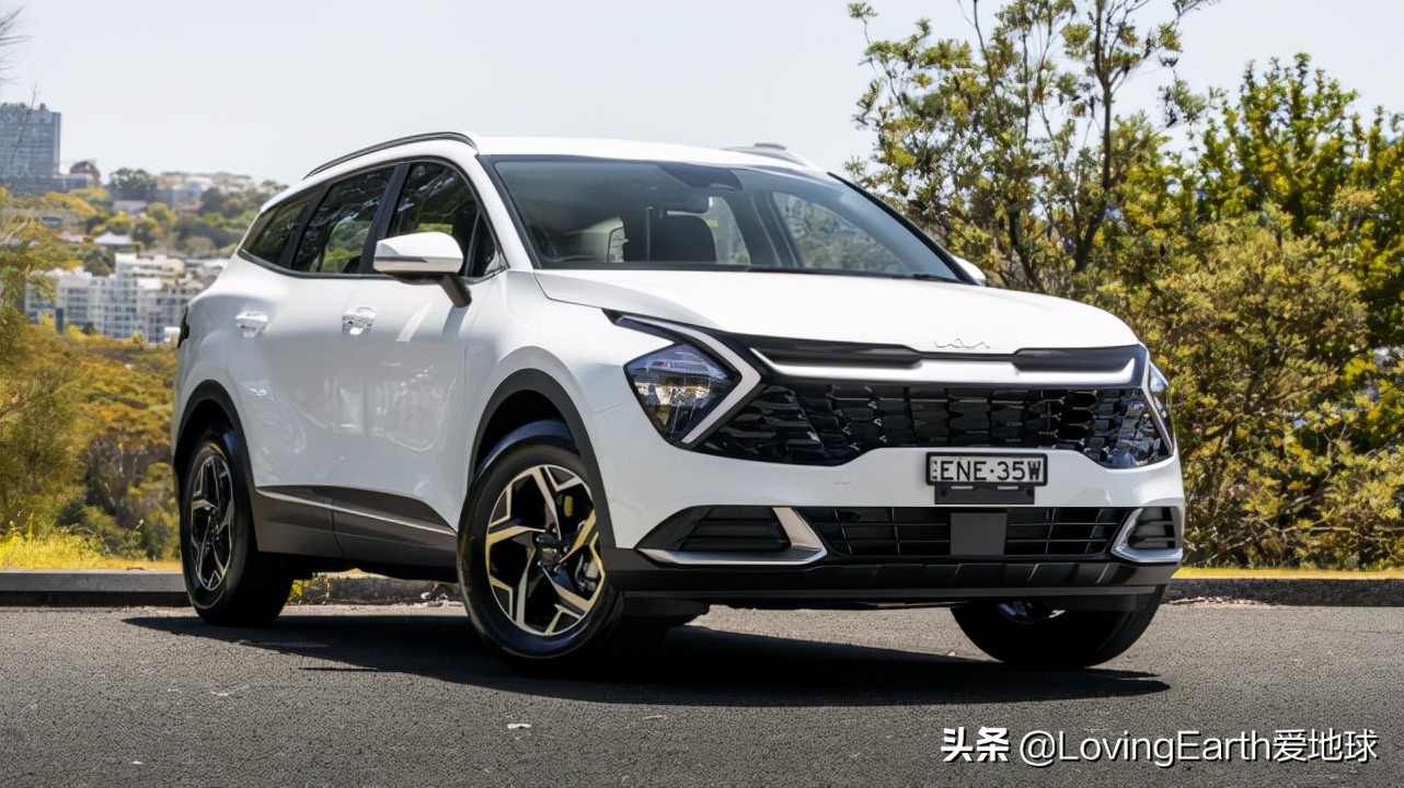 起亚发布全新狮跑sportage预告图,2022款起亚狮跑sporT