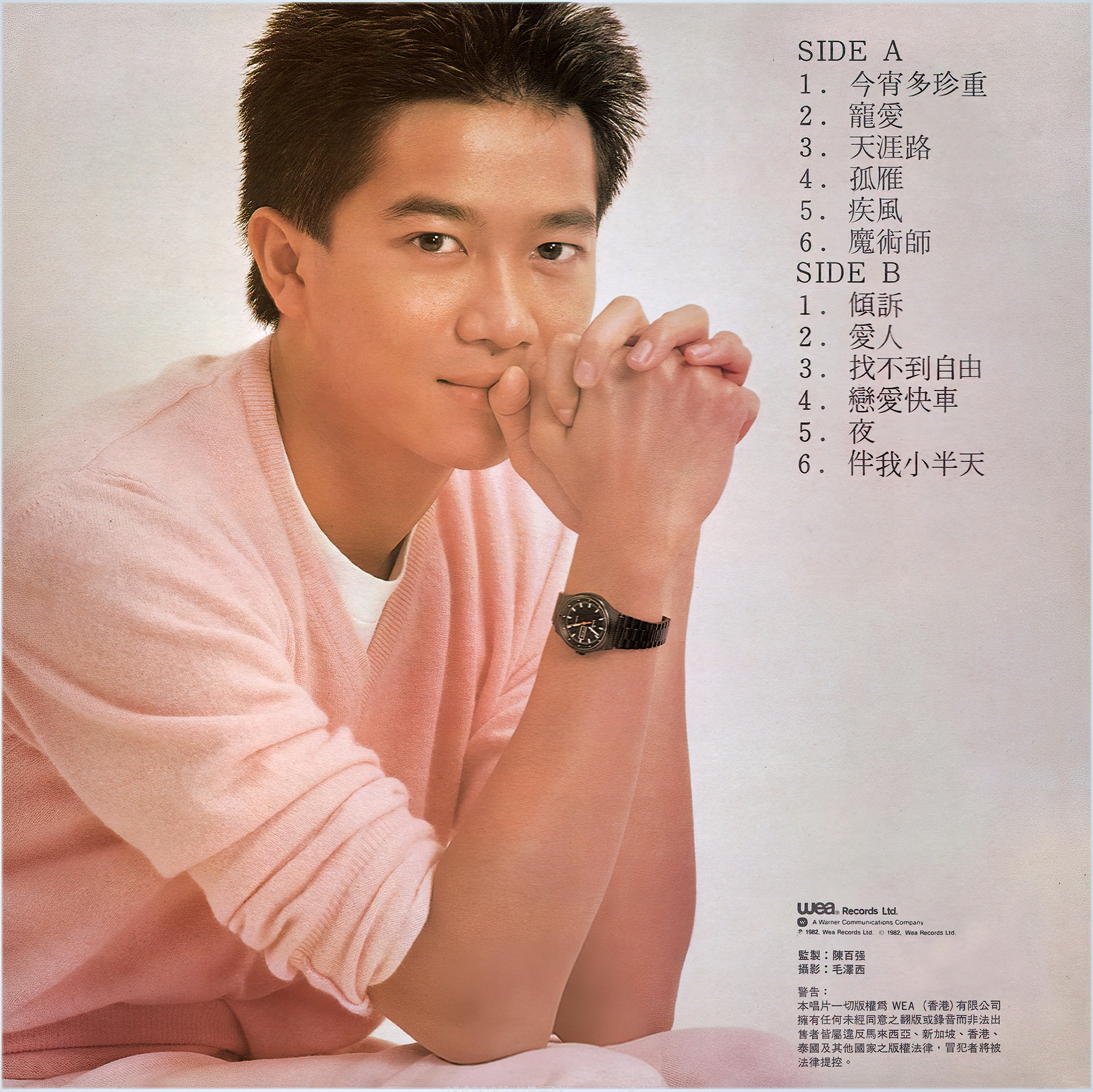 陈百强倾诉经典歌曲,陈百强孤寂歌曲合集