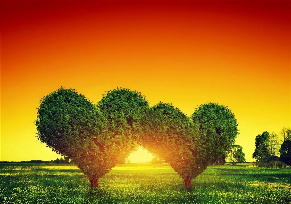 立体爱心壁纸背景图,心形壁纸背景闪图