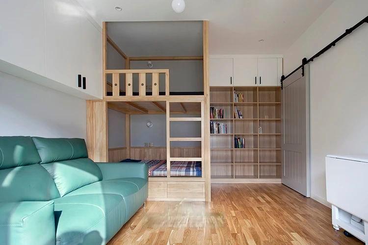 40㎡两室，狂打10处柜子，还住下一家四口人，绝了