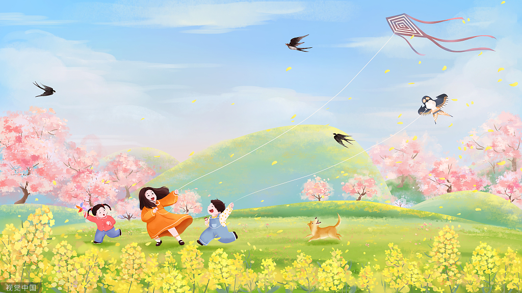 做一场关于“春”的活动——做春日的朗读者、绘画者、记录者