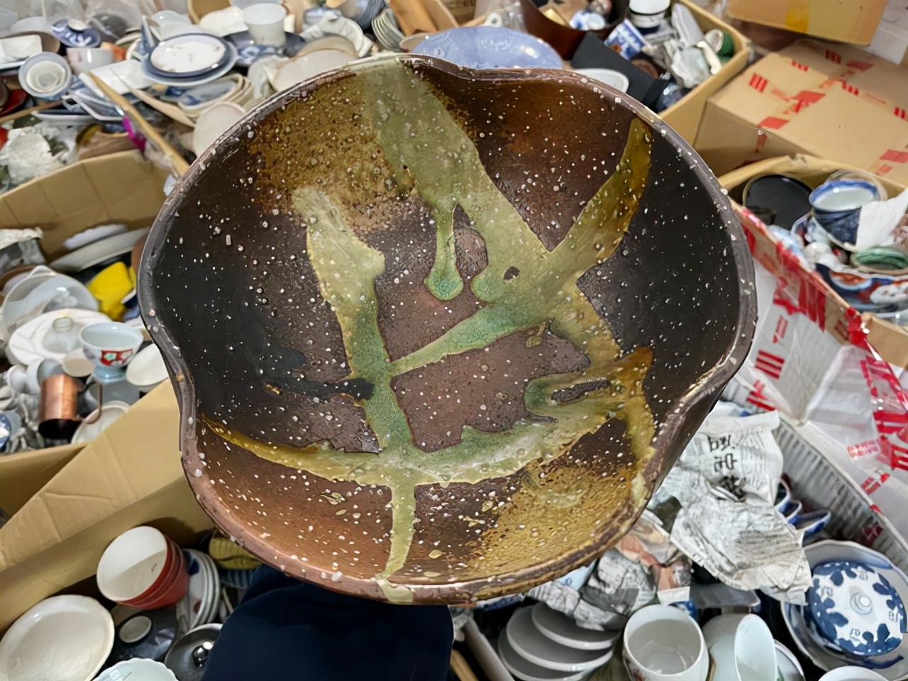 古玩市场老物件老瓷器,古玩市场买老瓷器