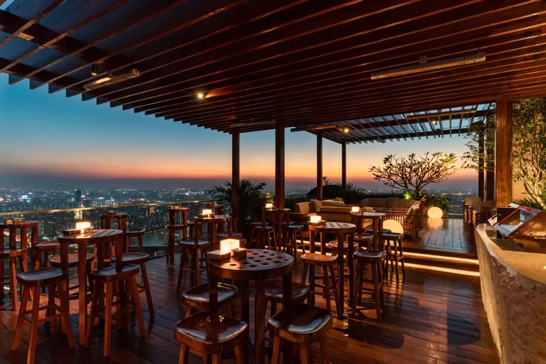 广州柏悦酒店顶楼,探店柏悦