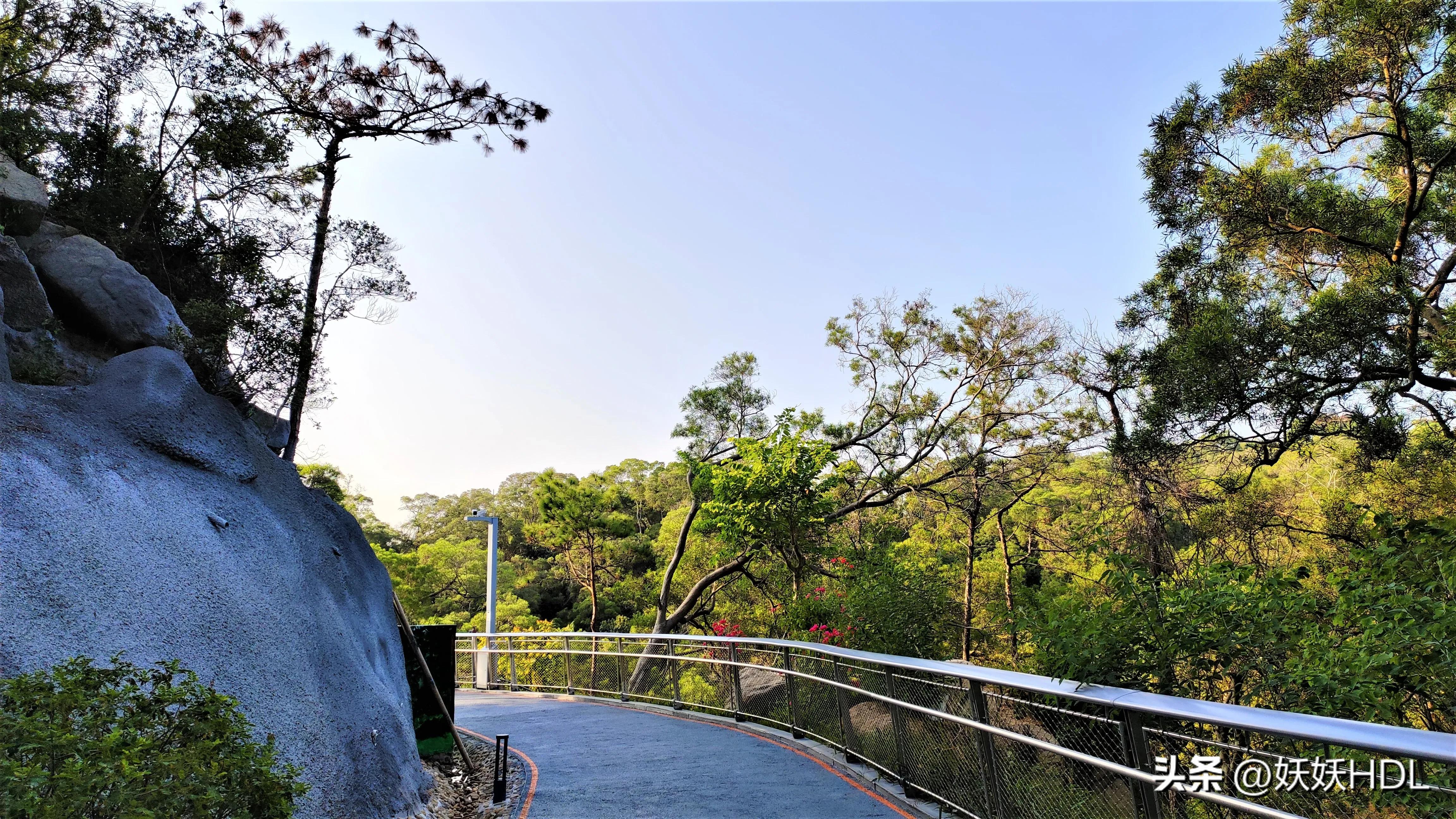 厦门山海健康步道的观音山出入口,厦门东坪山山海步道最佳路线图