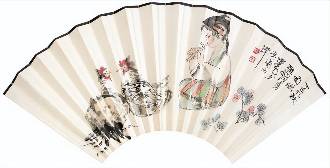 湖庄消夏历代名家扇面作品展,名人花鸟扇面作品欣赏