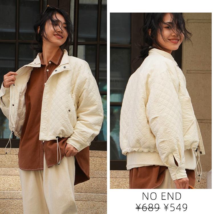 小个子拼接毛衣棉服最新款时髦,秋冬慵懒毛衣棉服内搭