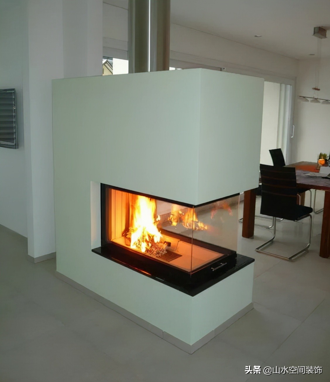 冬日围炉煮茶家用,温馨冬日壁炉之家