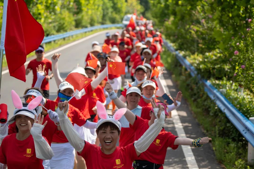 全民健身喜迎二十大,全民健身迎华诞