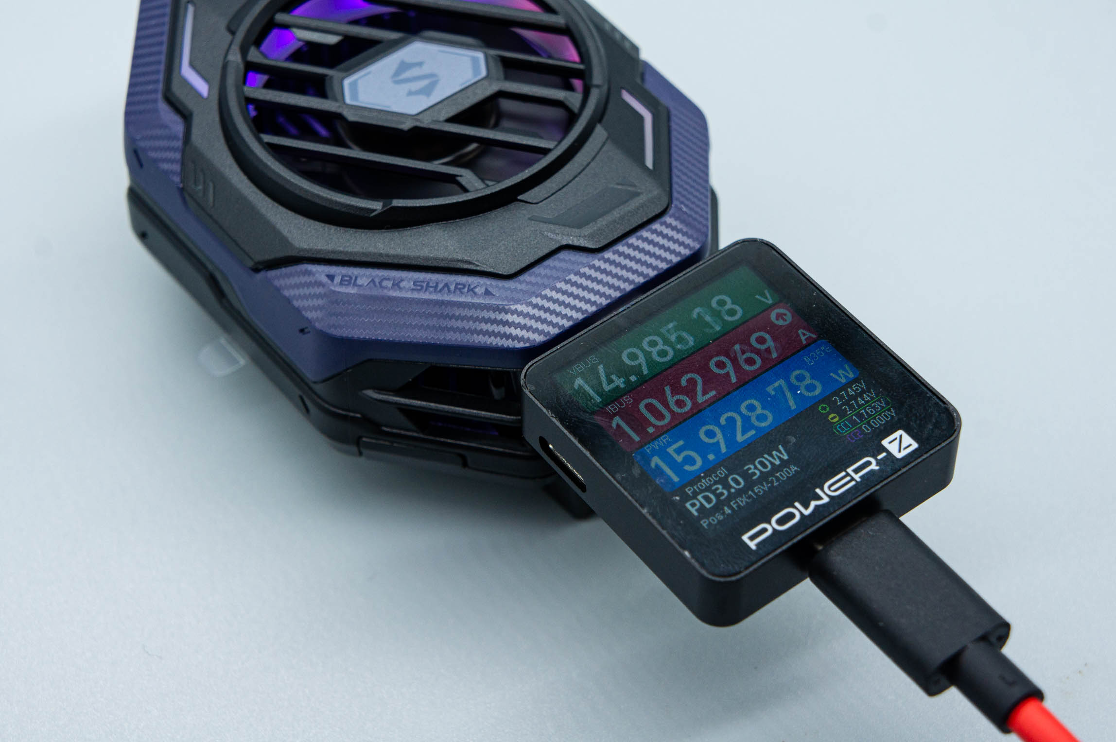 手机游戏散热背夹测评,游戏手机配散热背夹极限测试