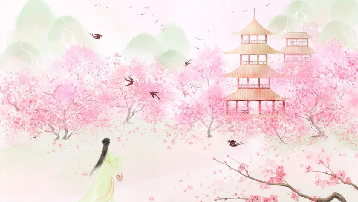 8首唯美的燕子诗词，莺莺燕燕春春，花花柳柳真真