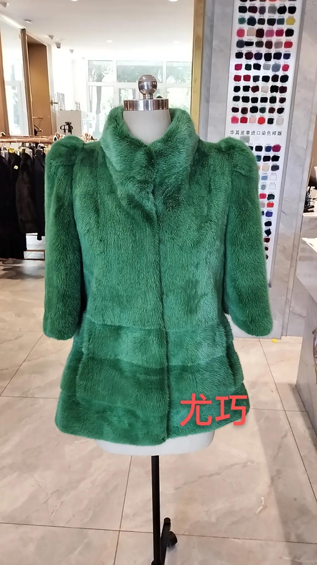 貂皮大衣氧化发红增黑,貂皮大衣发黄送去哪里修复