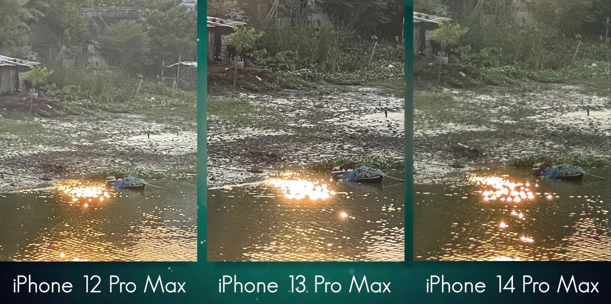 iPhone14ProMax/13ProMax/12ProMax，三代同堂，拍照差距大不大？