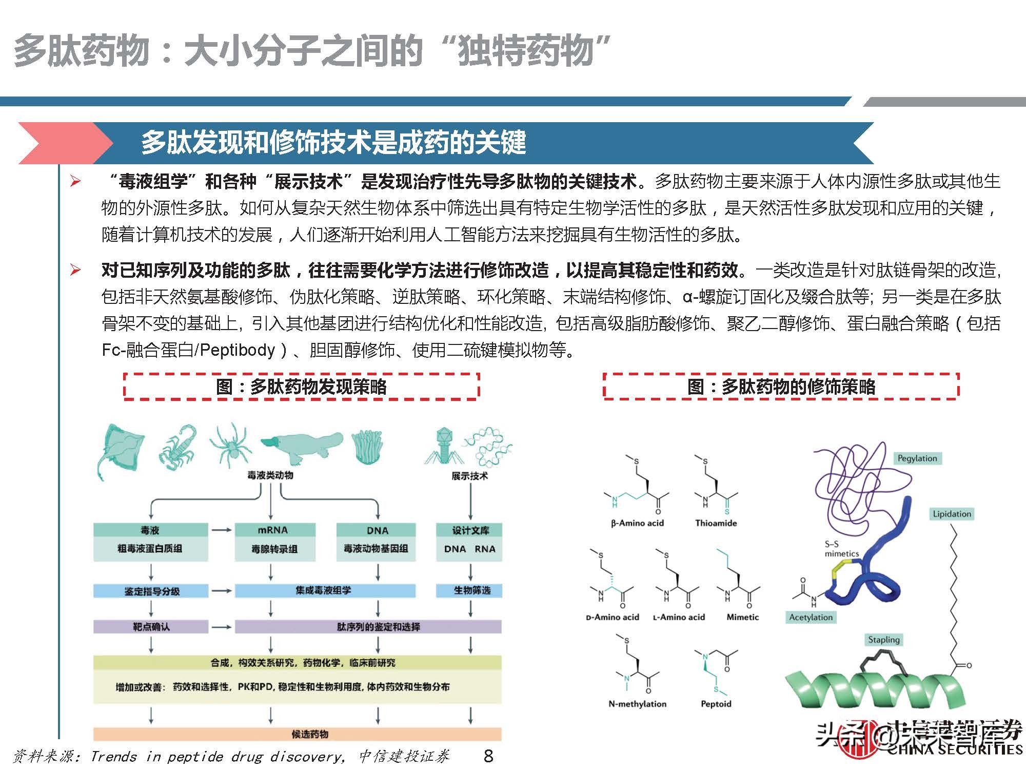 多肽药物前景,医药行业研究