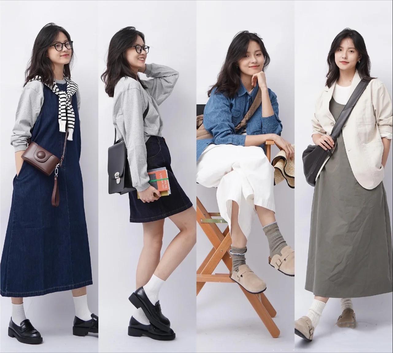 胶囊衣橱基本款日常穿搭,这才是普通人的穿搭