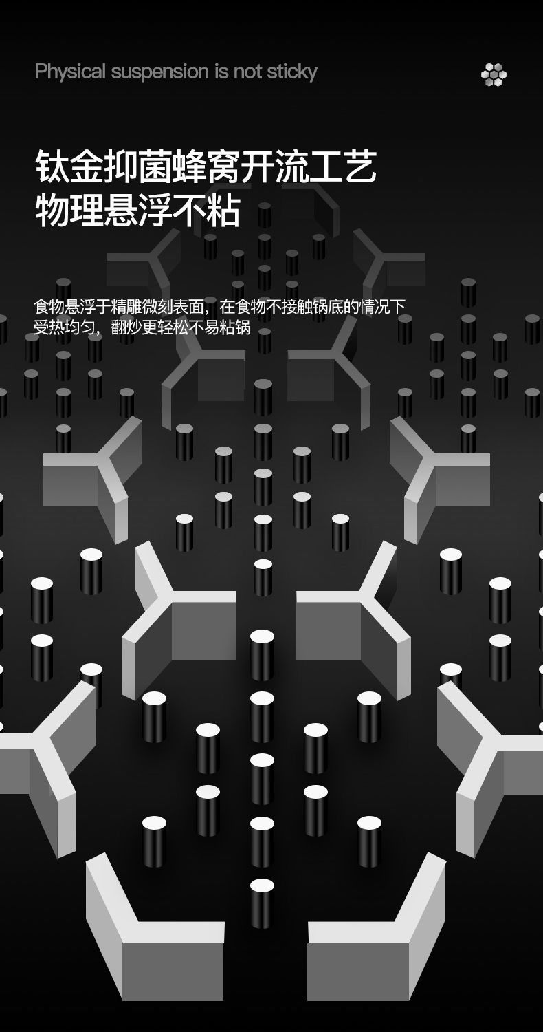 新思特铸铁不粘锅三件套,新思特轻奢墨绿色炒锅