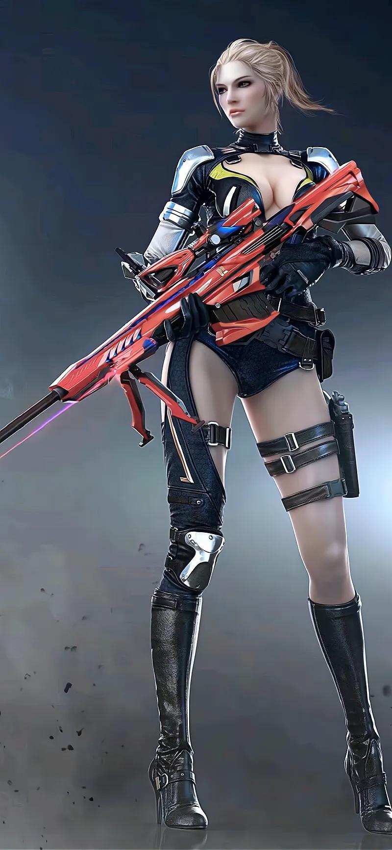 穿越火线女性角色超清壁纸,穿越火线美女孙尚香的图片