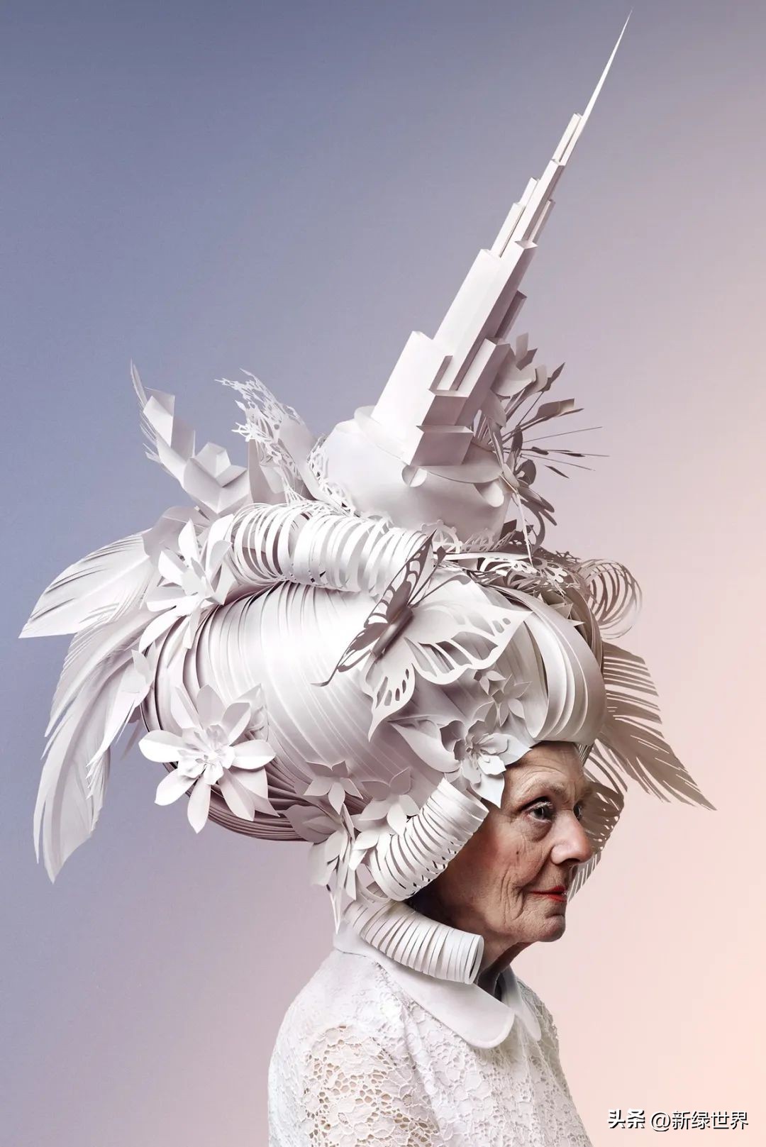 一组纸艺作品,令人惊艳的纸艺作品