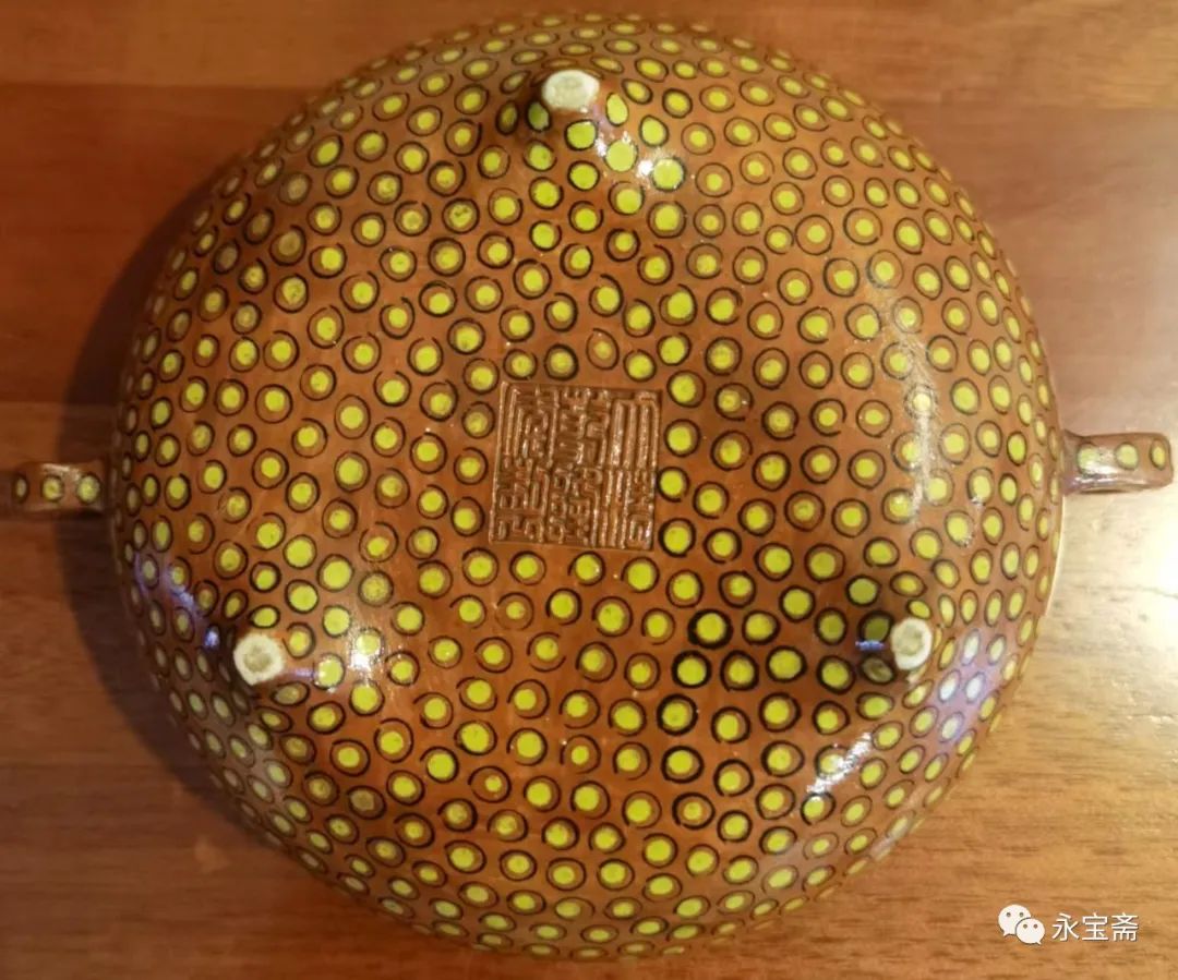 福寿双耳三足炉扬州鉴定,清乾隆铜胎掐丝珐琅龙耳三足炉