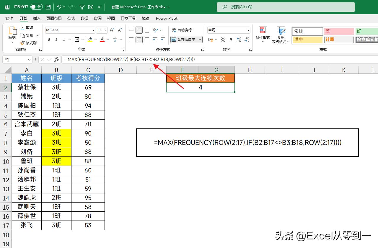 frequency函数的含义,frequency函数为什么会多一行