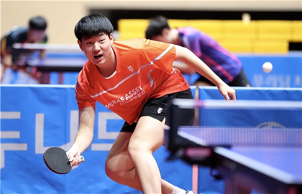 国乒参加韩国乒乓球公开赛的名单,父子档韩国