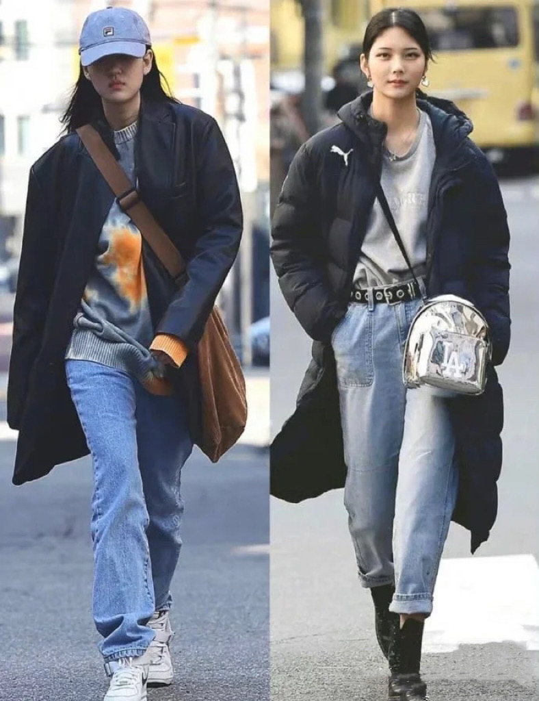 韩国最流行女生冬季穿搭,韩国穿搭ins时尚博主秋冬穿搭