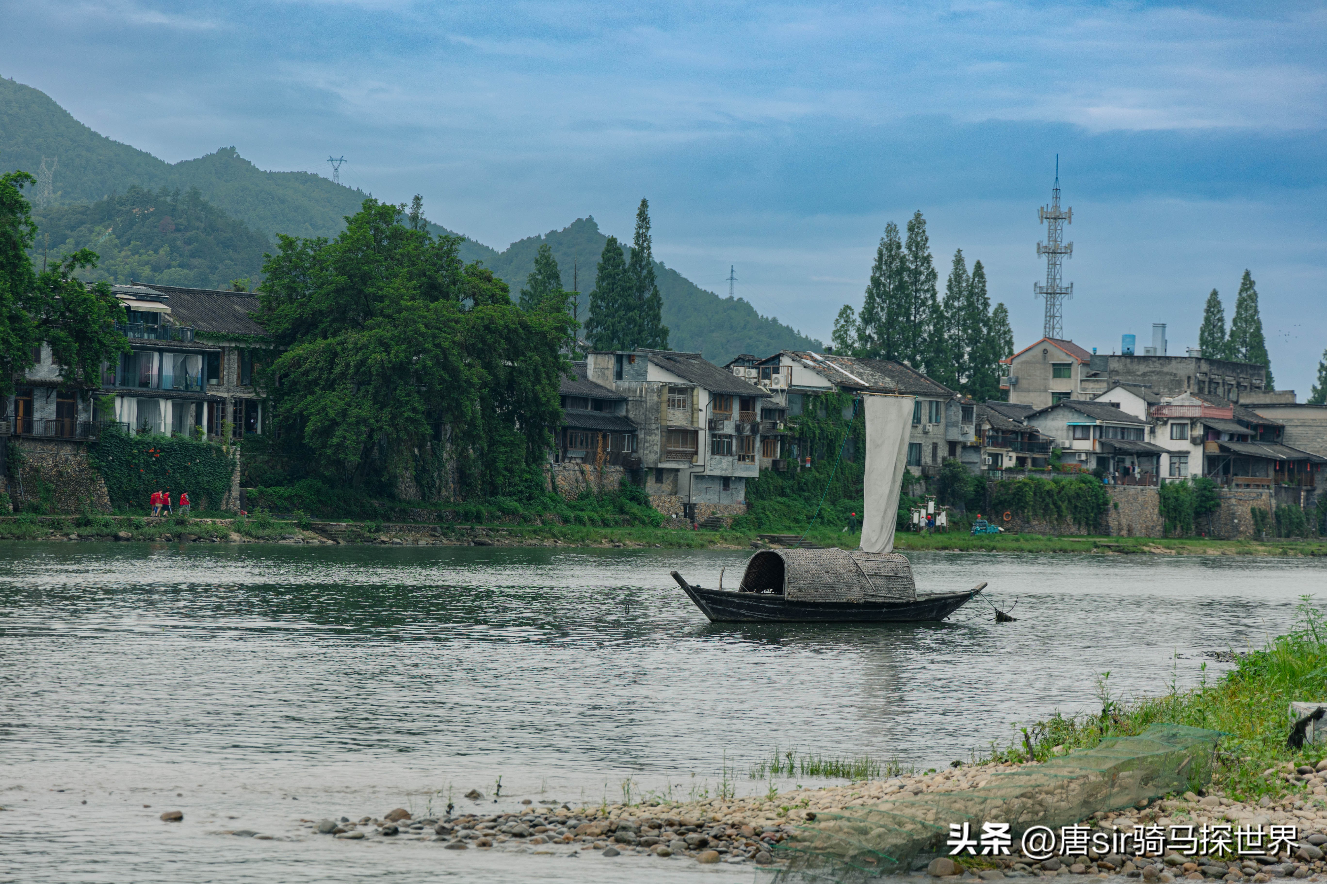 浙江丽水古堰画乡瓯江美景,丽水瓯江风情