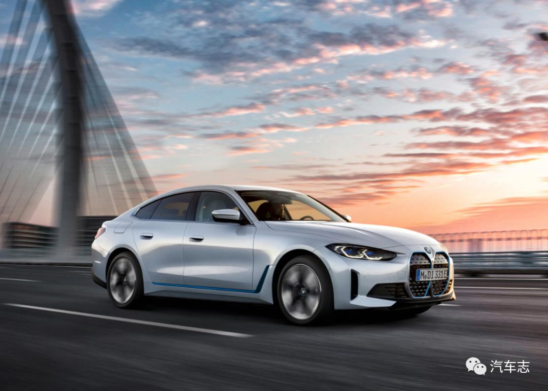 纯进口纯电轿跑宝马i4,新款宝马i4上市