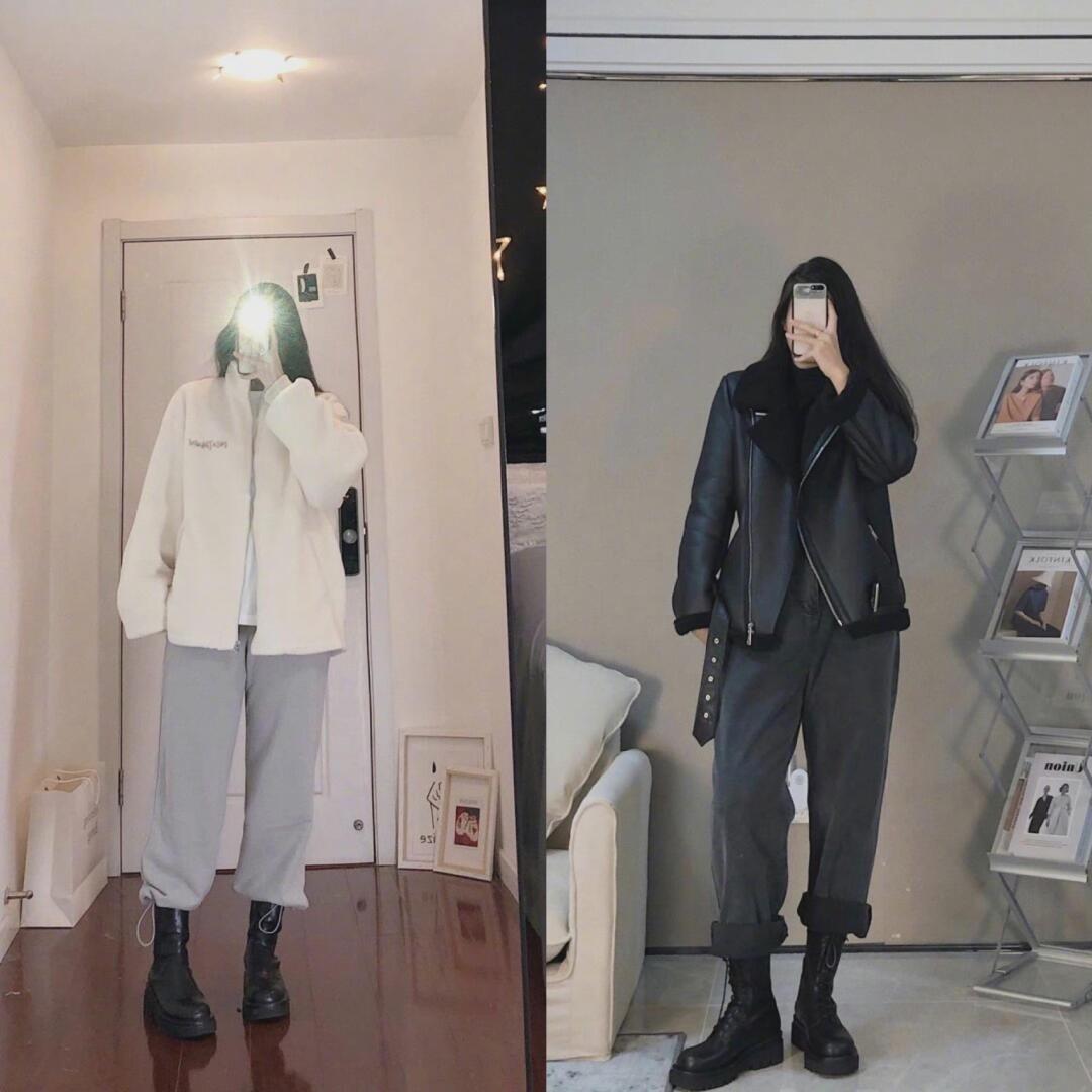 160120斤微胖女生秋冬连衣裙穿搭,适合微胖女孩的冬季新中式穿搭