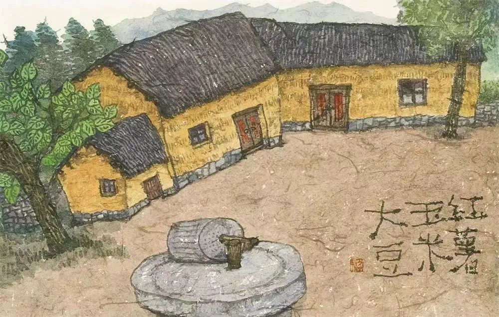 李知弥中国画欣赏,李知弥国画