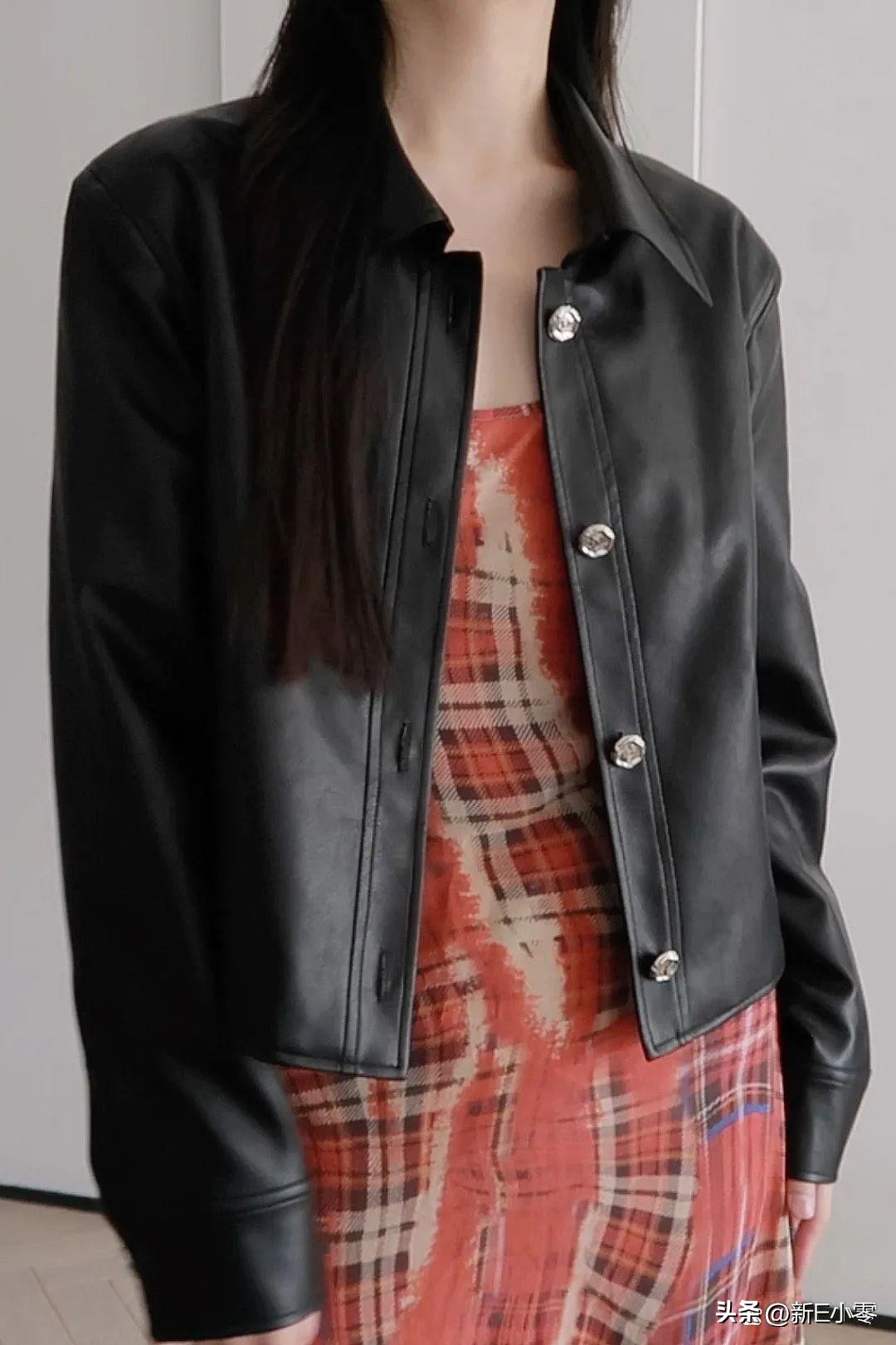 早春oversize皮衣,春装大码外套胖mm早春皮衣