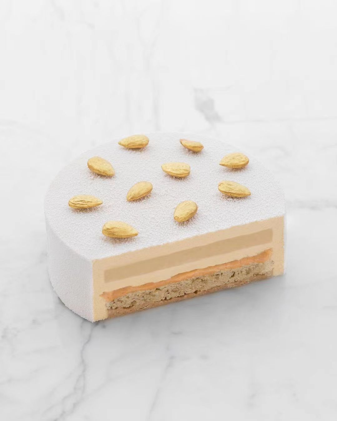 蛋糕切面,蛋糕两层夹心切面图片